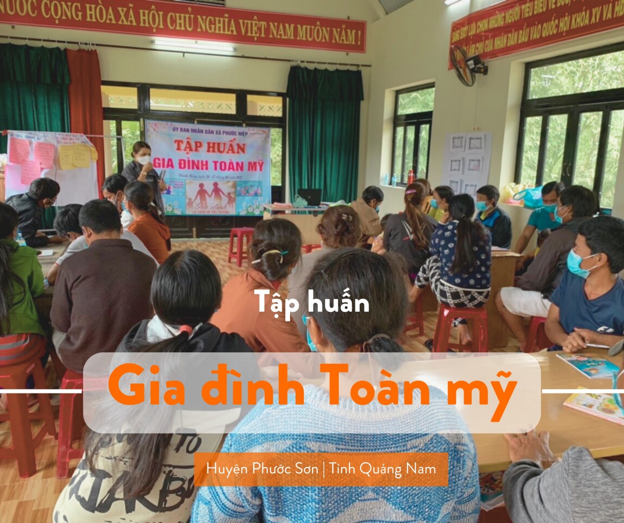 World Vision Việt Nam tổ chức lớp tập huấn về mô hình Gia đình toàn mỹ tại Quảng Nam