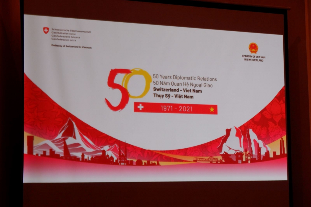 Ra mắt Video clip Logo 50 năm kỷ niệm thiết lập quan hệ Ngoại giao Việt Nam - Thụy Sĩ