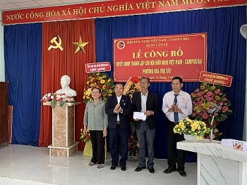 Thành lập Chi hội Việt Nam - Campuchia phường Hòa Thọ Tây, quận Cẩm Lệ (Đà Nẵng) Thành lập Chi hội Việt Nam - Campuchia phường Hòa Thọ Tây, quận Cẩm Lệ (Đà Nẵng)