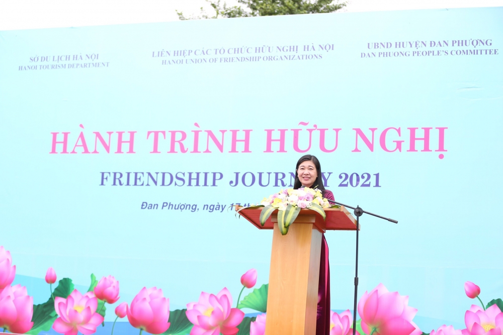 Hành trình hữu nghị 2021- chương trình đem đến cho bạn bè quốc tế nhiều trải nghiệm thú vị về Hà Nội