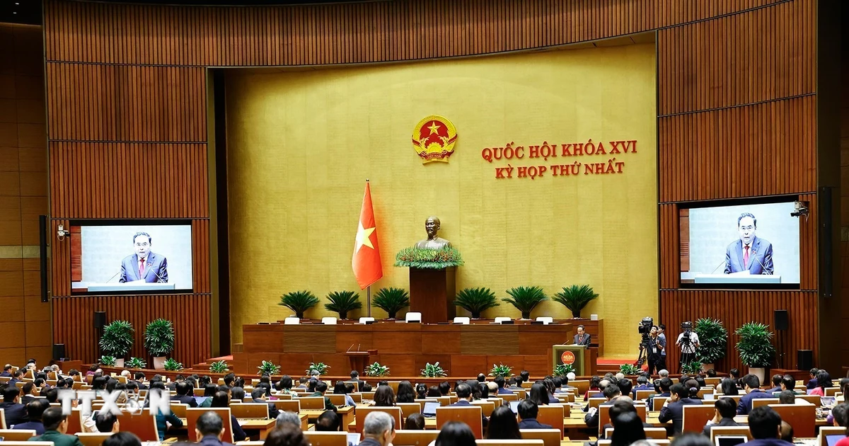 Thông qua Nghị quyết bầu Tổng Bí thư Tô Lâm giữ chức Chủ tịch nước khoá XVI