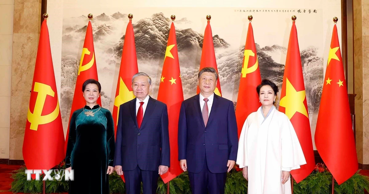 Tổng Bí thư, Chủ tịch nước Tô Lâm hội đàm với Tổng Bí thư, Chủ tịch Trung Quốc Tổng Bí thư, Chủ tịch nước Tô Lâm hội đàm với Tổng Bí thư, Chủ tịch Trung Quốc