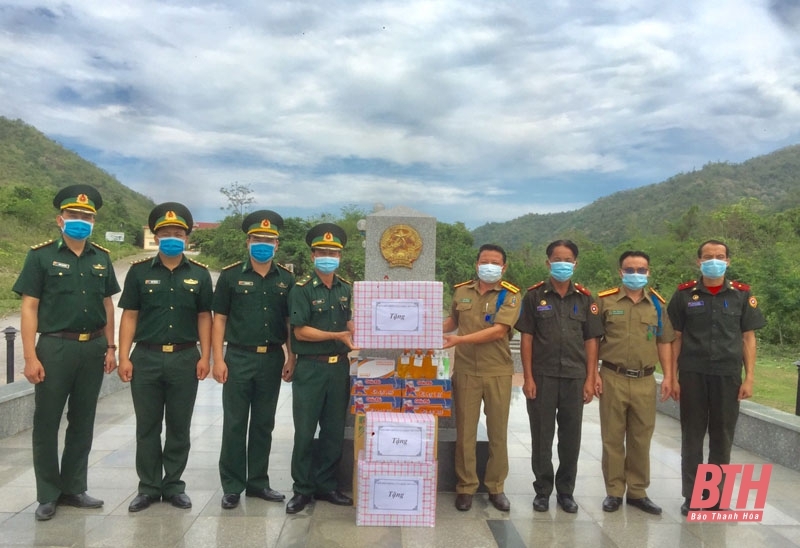 Sơn La, Thanh Hoá, TLSQ Việt Nam tại Luangprabang hỗ trợ Lào phòng, chống dịch COVID-19