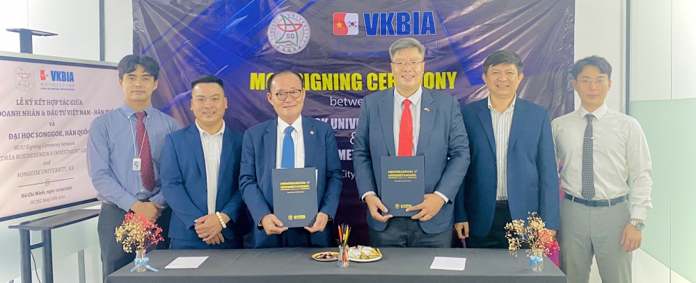 VKBIA – Đại học Songgok (Hàn Quốc) liên kết phát triển nguồn nhân lực chất lượng cao