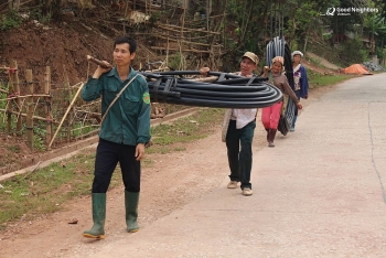 gni ho tro he thong nuoc tu chay cung cap nuoc sinh hoat cho 176 ho dan huyen mai chau hoa binh