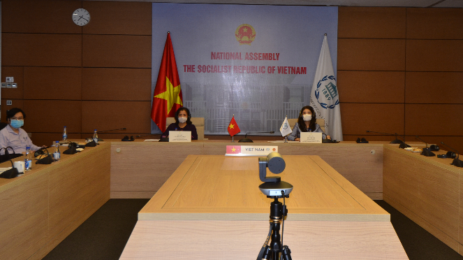 Việt Nam dự phiên họp trực tuyến của Ủy ban thường trực về Dân chủ và Nhân quyền của IPU