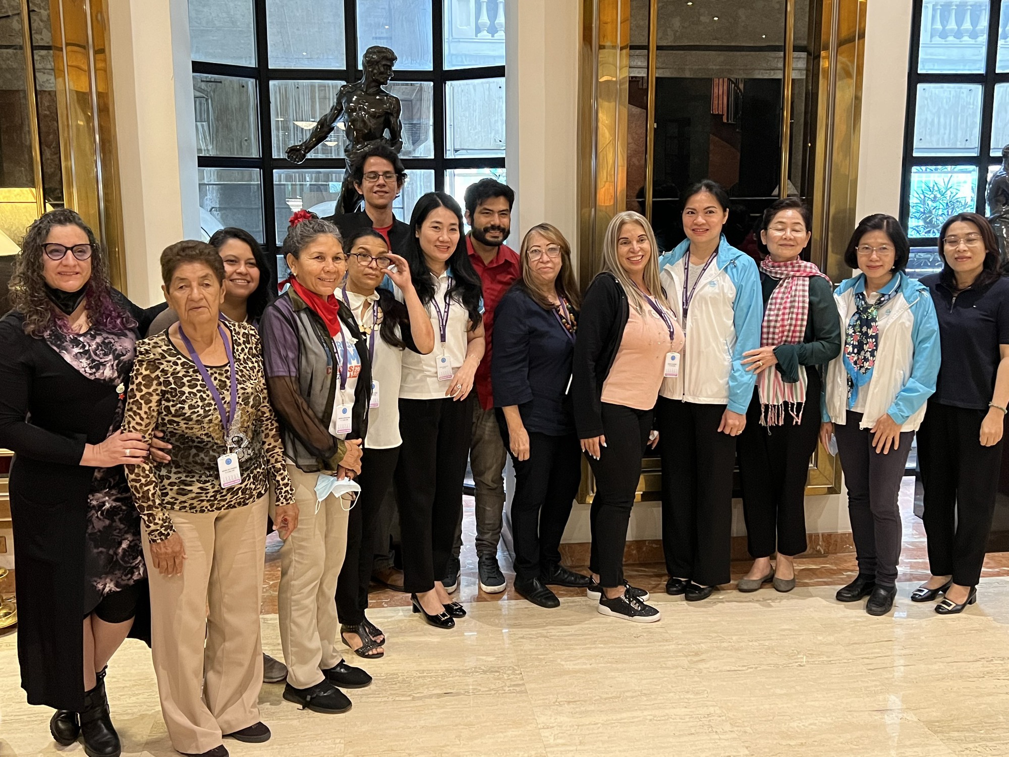 Hình ảnh Đoàn Hội LHPN Việt Nam tham dự Đại hội Liên đoàn Phụ nữ Dân chủ Quốc tế và làm việc tại Venezuela - Ảnh 12.