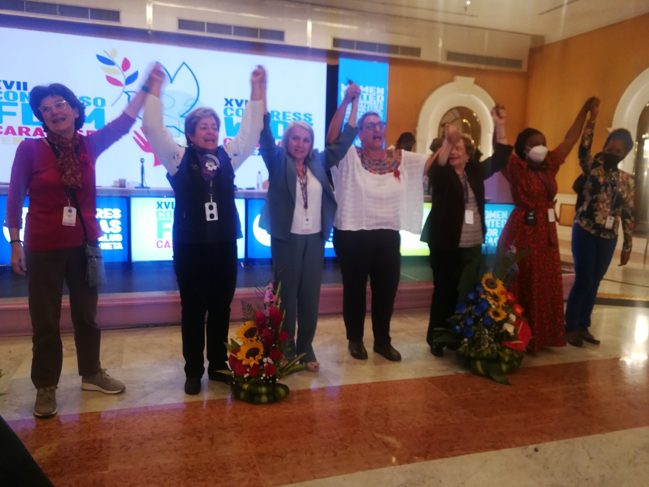 Hình ảnh Đoàn Hội LHPN Việt Nam tham dự Đại hội Liên đoàn Phụ nữ Dân chủ Quốc tế và làm việc tại Venezuela - Ảnh 8.