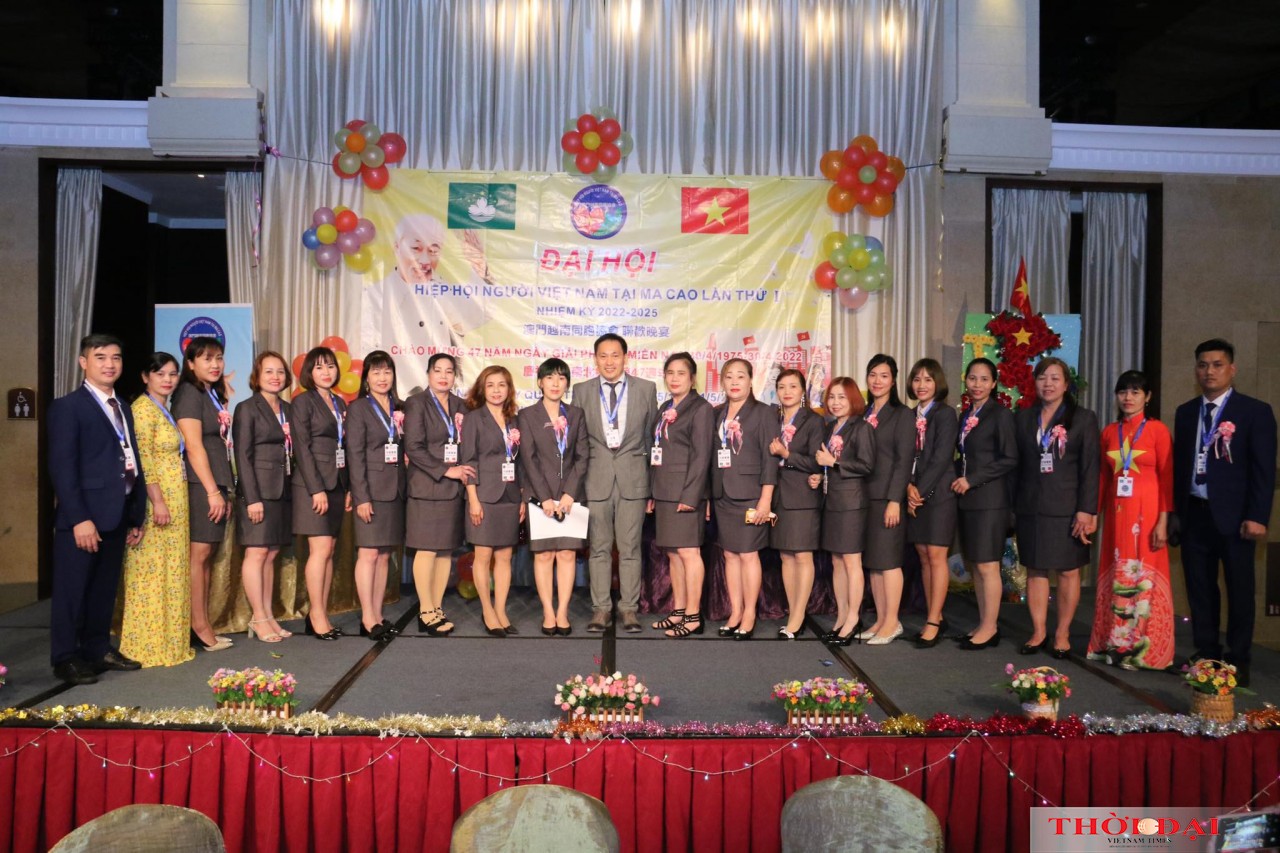 Đại hội Hiệp hội người Việt Nam tại Macau (Trung Quốc) lần thứ nhất, nhiệm kỳ 2022-2025