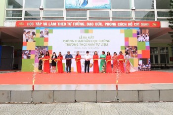 Ra mắt Phòng tham vấn học đường tại Trường THCS Nam Từ Liêm (Hà Nội)