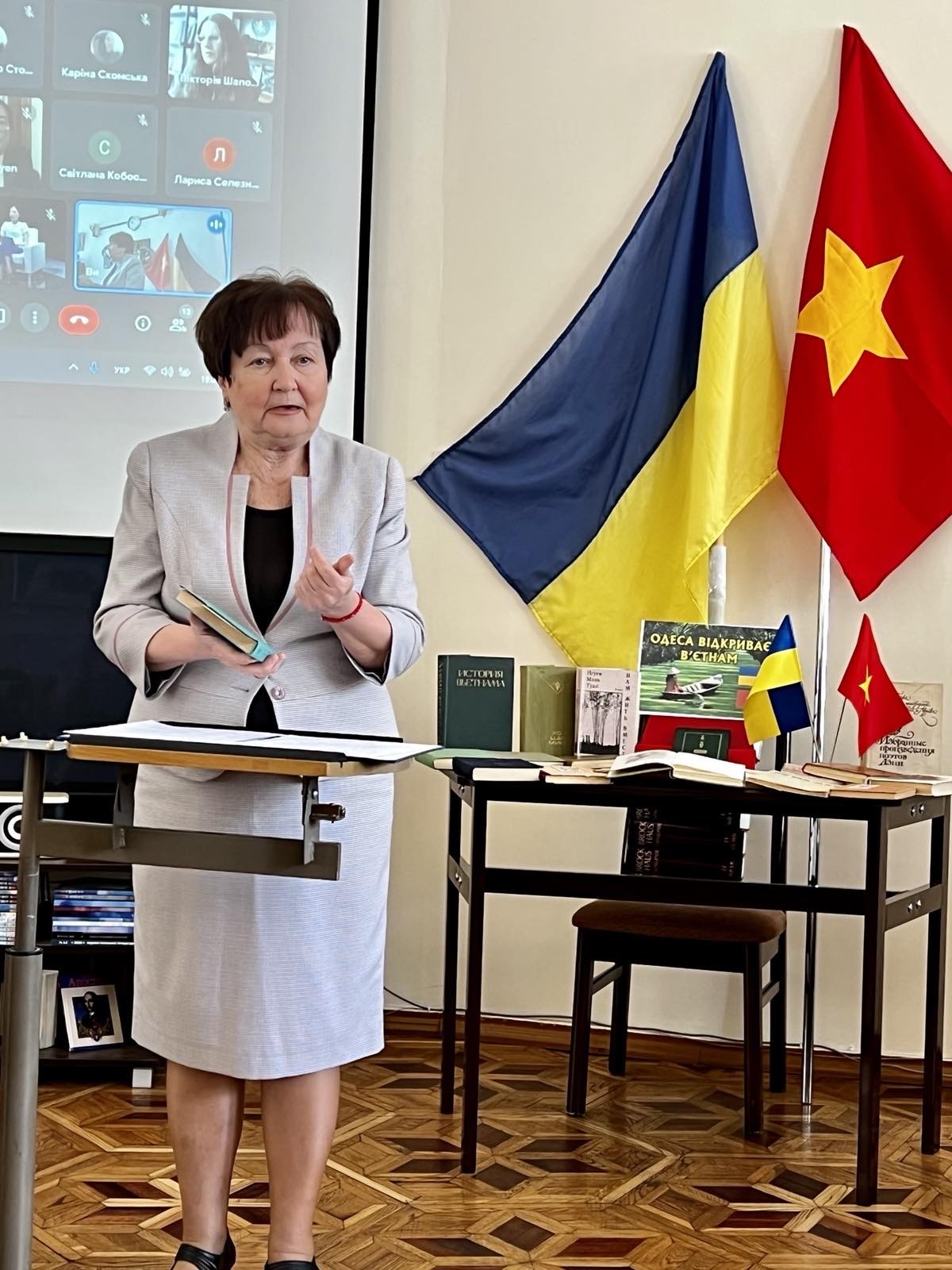 Odessa (Ukraine) tổ chức kỷ niệm 132 năm ngày sinh Chủ tịch Hồ Chí Minh