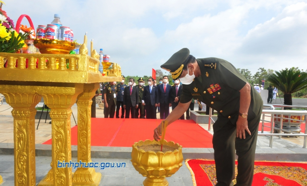 Khánh thành công trình lưu niệm hành trình cứu nước của Thủ tướng Campuchia Hun Sen