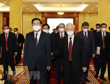 Báo chí Lào đánh giá cao chuyến thăm Việt Nam của Tổng Bí thư, Chủ tịch nước Thongloun Sisoulith