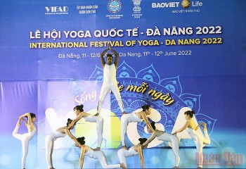 Lễ hội Yoga quốc tế - Đà Nẵng 2022: Sống khỏe mỗi ngày