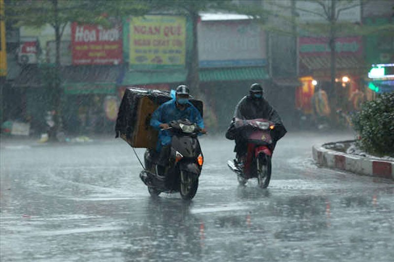 Các tỉnh Bắc Bộ tiếp tục có mưa dông trong khoảng 3 ngày tới | Môi trường | Vietnam+ (VietnamPlus)