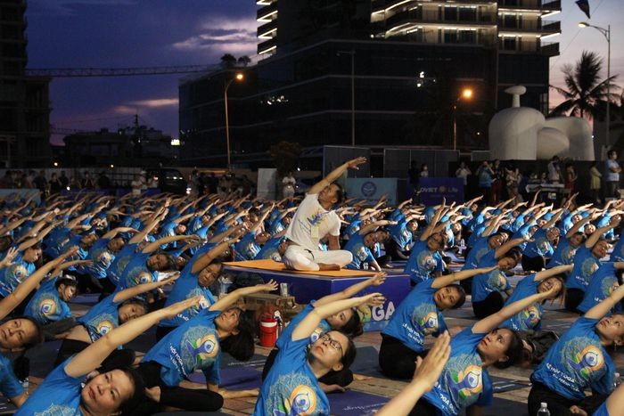 Du khách quốc tế ấn tượng với Lễ hội Yoga quốc tế Đà Nẵng 2022
