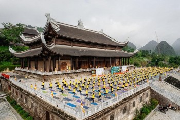16 tinh thanh dong loat to chuc ngay quoc te yoga lan thu 8