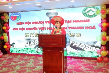 Chi hội người Việt Nam tại Macau (Trung Quốc) tỉnh Thanh Hoá kỉ niệm 6 năm thành lập