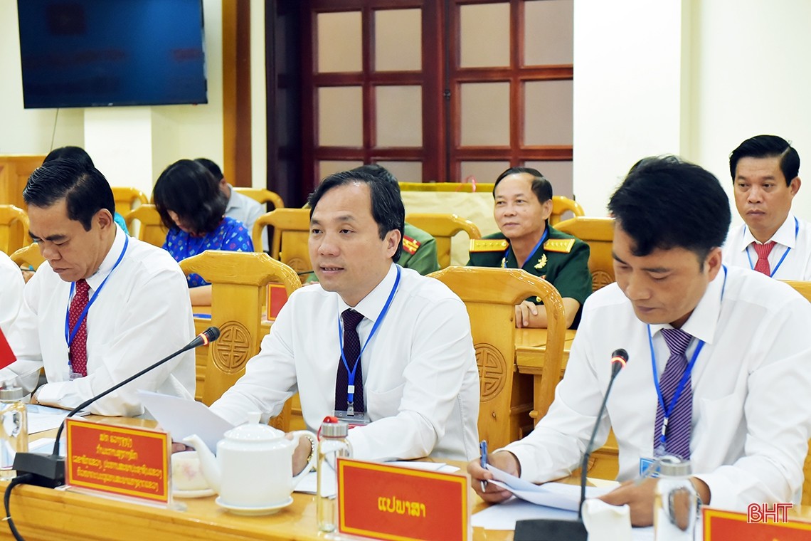 Thắt chặt quan hệ hữu nghị, hợp tác toàn diện giữa 2 tỉnh Hà Tĩnh và Savannakhet