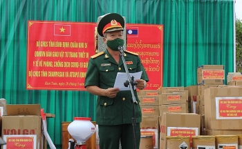 Bình Định hỗ trợ 800 triệu cho 4 tỉnh Nam Lào để phòng, chống dịch Covid-19