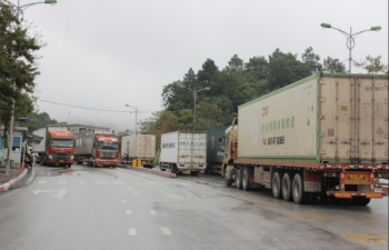 Lạng Sơn: Tổng kim ngạch xuất nhập khẩu giảm tới 38,8%