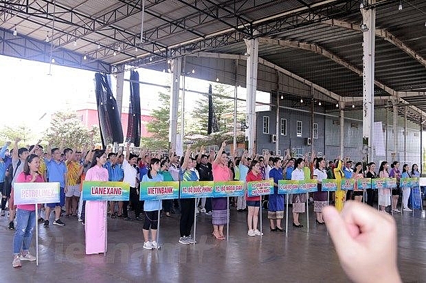 giao luu thi dau the thao viet nam lao tang cuong su doan ket huu nghi