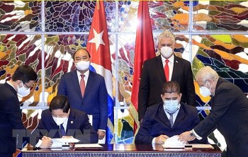 Chủ tịch nước Nguyễn Xuân Phúc hội đàm, hội kiến lãnh đạo Nhà nước, Quốc hội Cuba Chủ tịch nước Nguyễn Xuân Phúc hội đàm, hội kiến lãnh đạo Nhà nước, Quốc hội Cuba