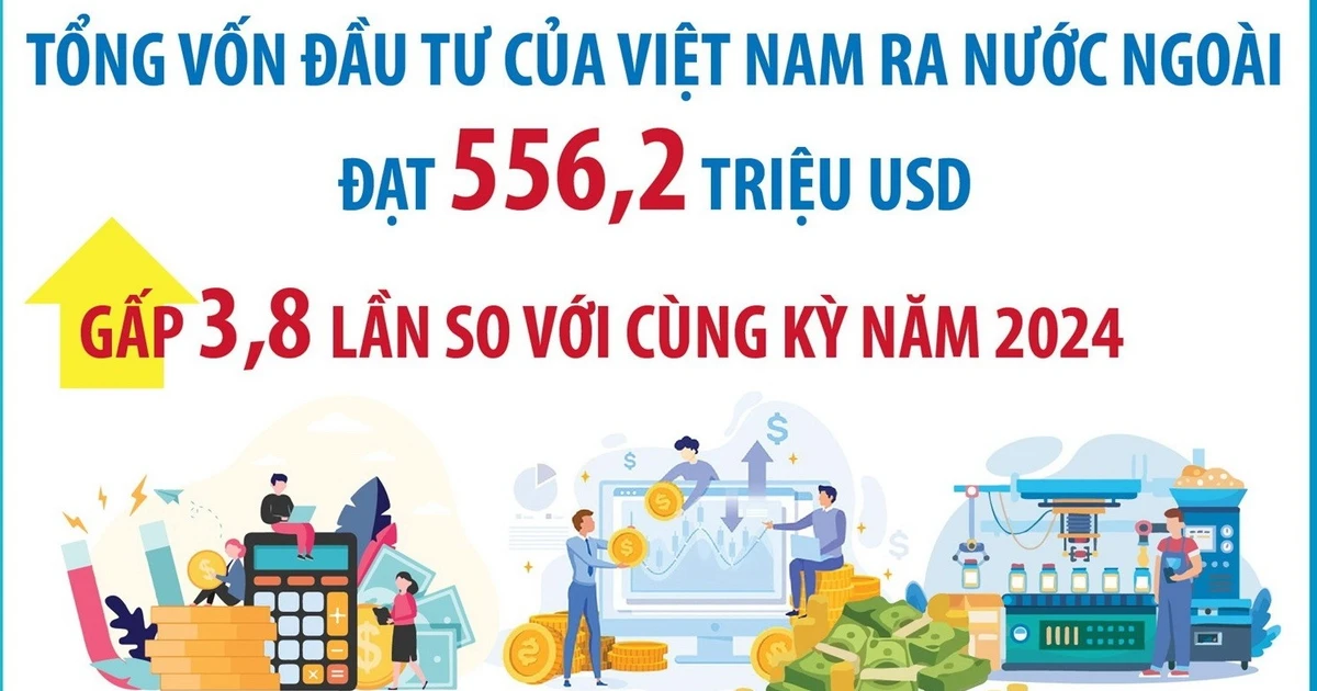 Đầu tư của Việt Nam ra nước ngoài và đầu tư nước ngoài vào Việt Nam 8 tháng qua