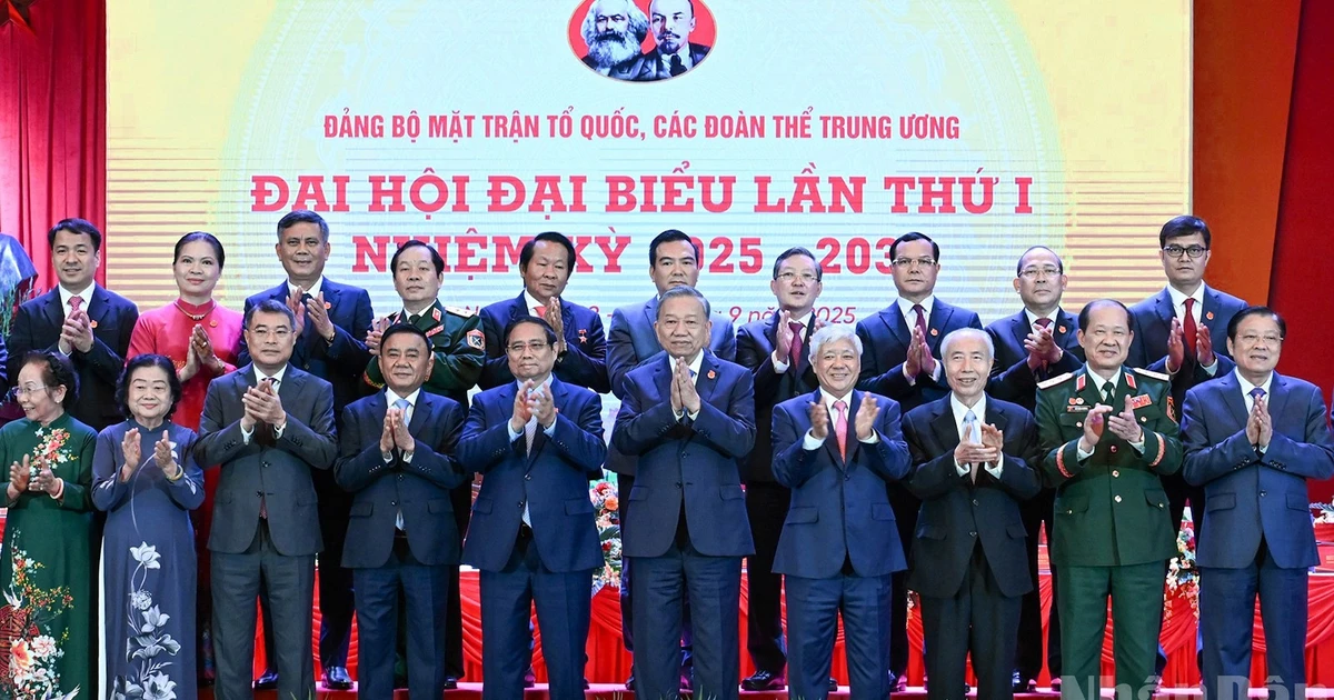 Bộ Chính trị chỉ định 21 đại biểu Đảng bộ Mặt trận Tổ quốc, các đoàn thể Trung ương dự Đại hội XIV của Đảng