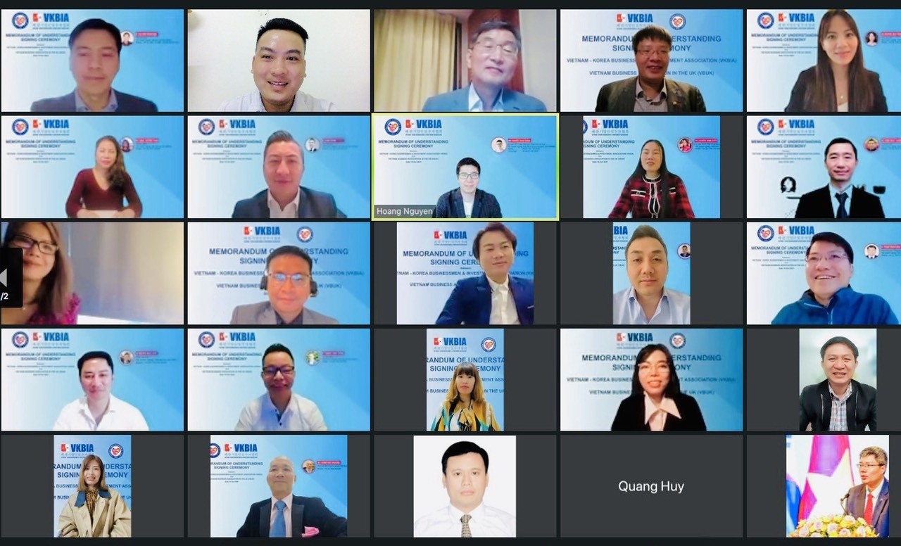 VKBIA - VBUK kí kết hợp tác nhằm hỗ trợ giao thương giữa Việt Nam, Hàn Quốc, Vương quốc Anh