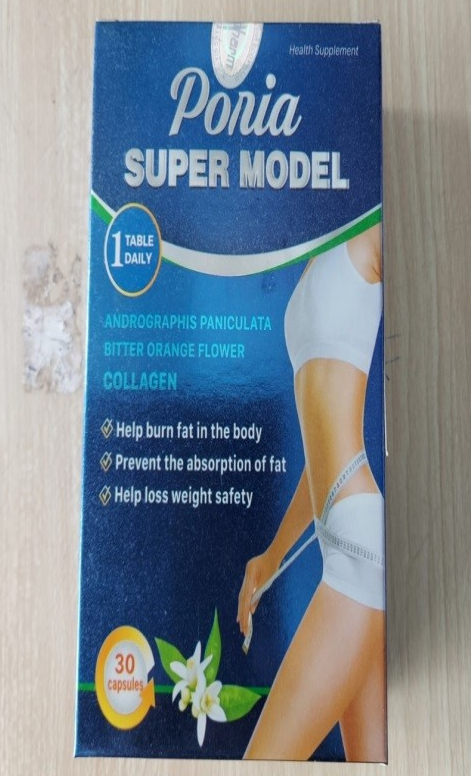 Cảnh báo sản phẩm giảm cân Poria super model chứa chất cấm - Ảnh 1.