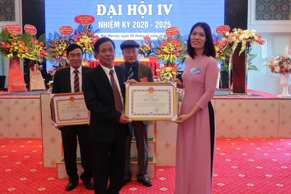 Ông Phạm Văn Hoàn tiếp tục giữ Chủ tịch Hội Hữu nghị Việt - Triều tỉnh Hải Dương