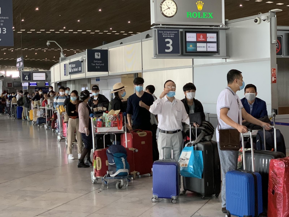 Thêm chuyến bay đưa hơn 320 công dân Việt Nam từ Đức và Hà Lan về nước