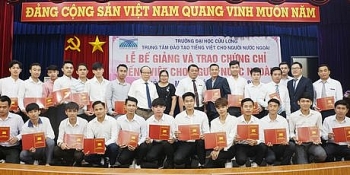 45 học viên Lào, Campuchia, Trung Quốc được trao chứng chỉ Tiếng Việt 45 học viên Lào, Campuchia, Trung Quốc được trao chứng chỉ Tiếng Việt
