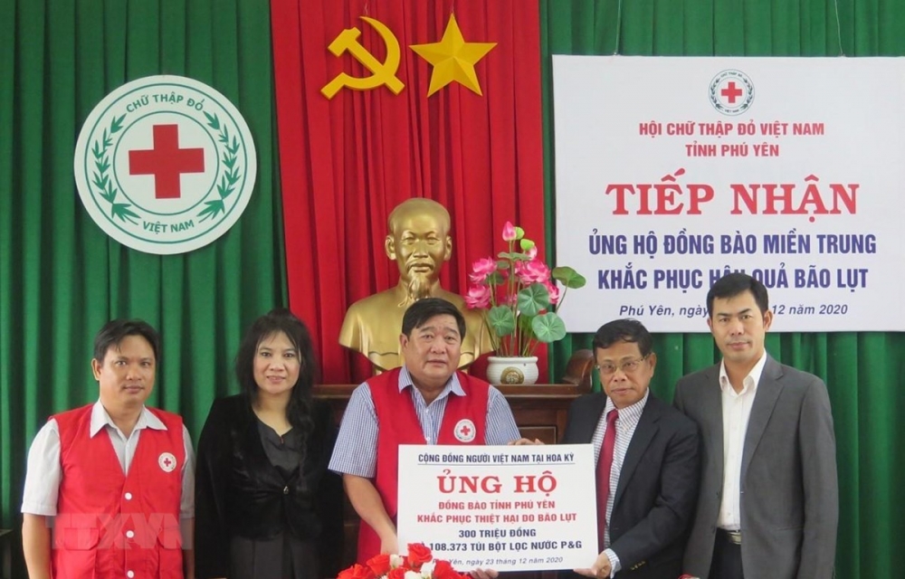 Cộng đồng người Việt tại Mỹ hỗ trợ tỉnh Phú Yên 300 triệu đồng