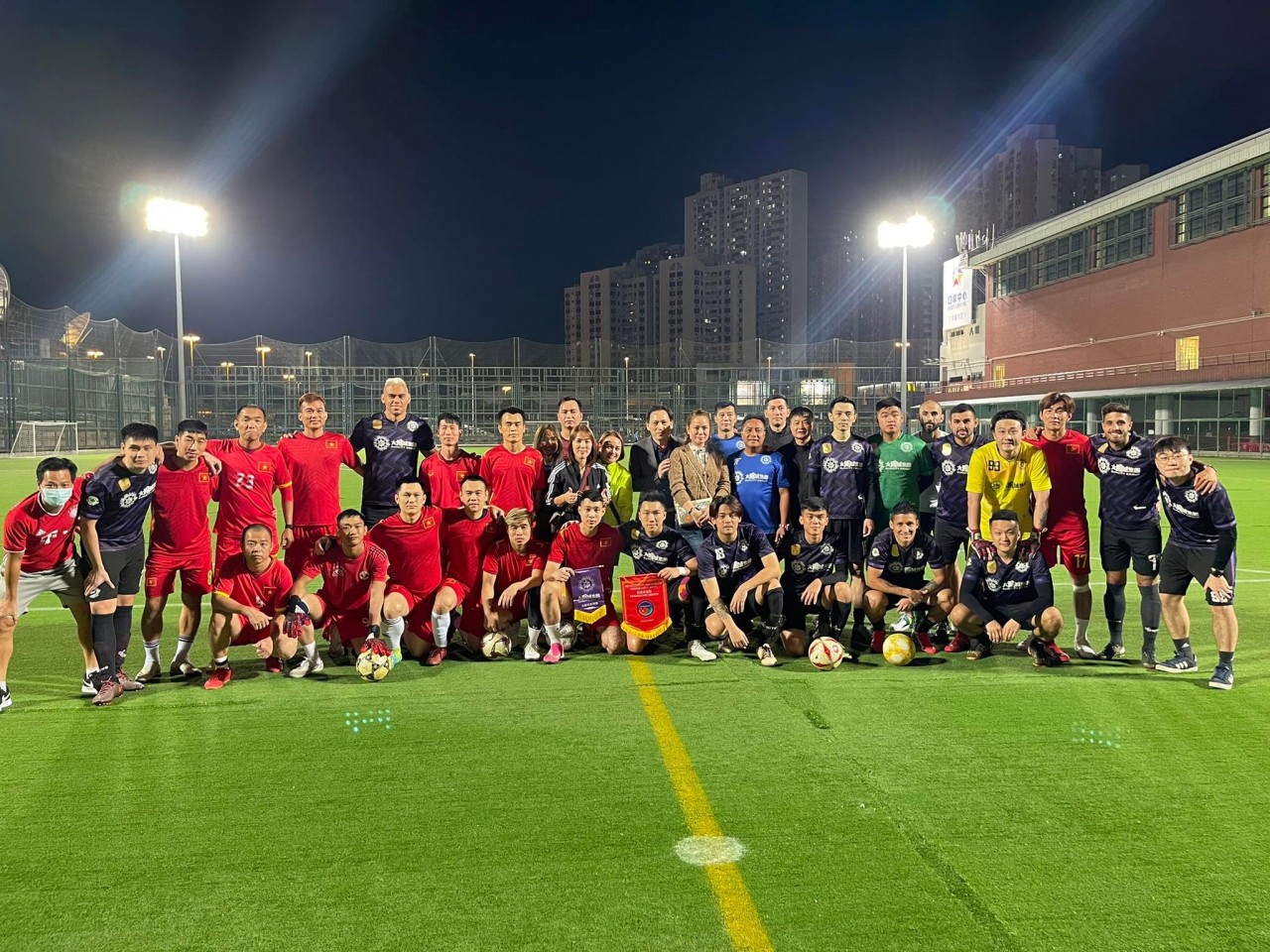 Người Việt Nam tại Macau giao hữu bóng đá với cộng đồng nước sở tại