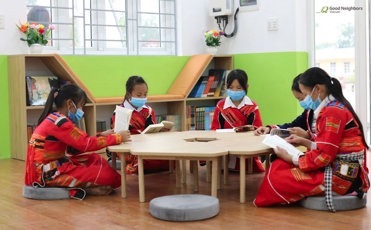 GNI khánh thành và bàn giao thư viện thân thiện tại huyện Quang Bình (Hà Giang)
