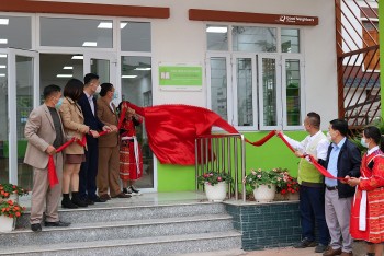 gni khanh thanh va ban giao thu vien than thien tai huyen quang binh ha giang