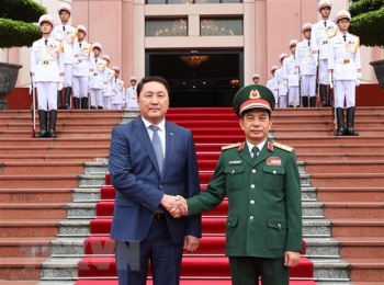Làm sâu sắc hơn mối quan hệ hợp tác quốc phòng Việt Nam-Mông Cổ