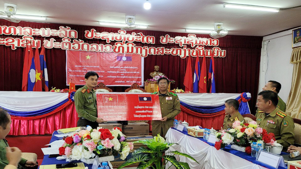 Nâng cao hiệu quả phối hợp, an ninh trật tự, Công an tỉnh Bắc Giang, Công an tỉnh Xay Sổm Bun (Lào)