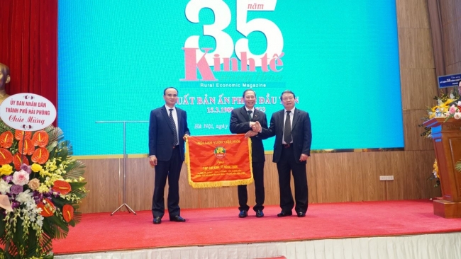 Kỷ niệm 35 năm ngày Tạp chí Kinh tế nông thôn xuất bản ấn phẩm đầu tiên