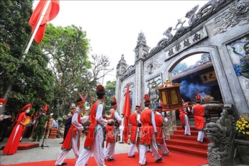 Nhiều chương trình đặc sắc thu hút du khách dịp Giỗ Tổ Hùng Vương Nhiều chương trình đặc sắc thu hút du khách dịp Giỗ Tổ Hùng Vương