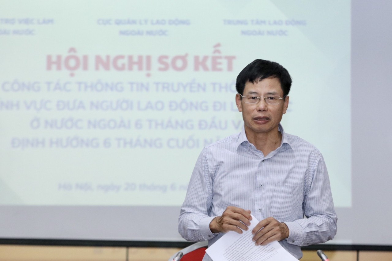 Ông Nguyễn Gia Liêm - Cục Phó Cục Quản lý lao động ngoài nước (Bộ LĐ-TB&XH)