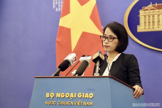Việt Nam kiên quyết phản đối hành động vi phạm chủ quyền trên quần đảo Hoàng Sa