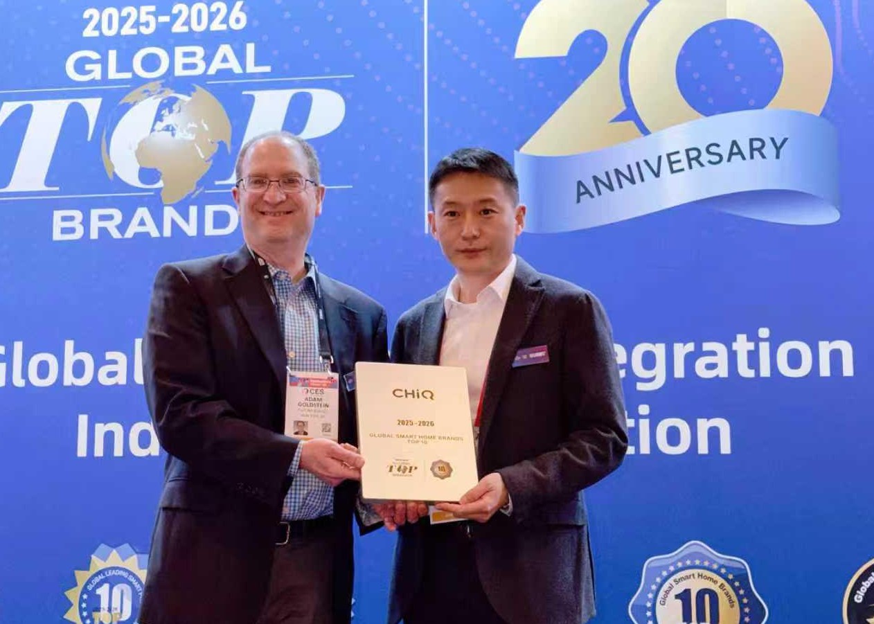 chiq duoc vinh danh la mot trong top 10 thuong hieu nha thong minh hang dau toan cau nam 2025 2026 tai su kien ces