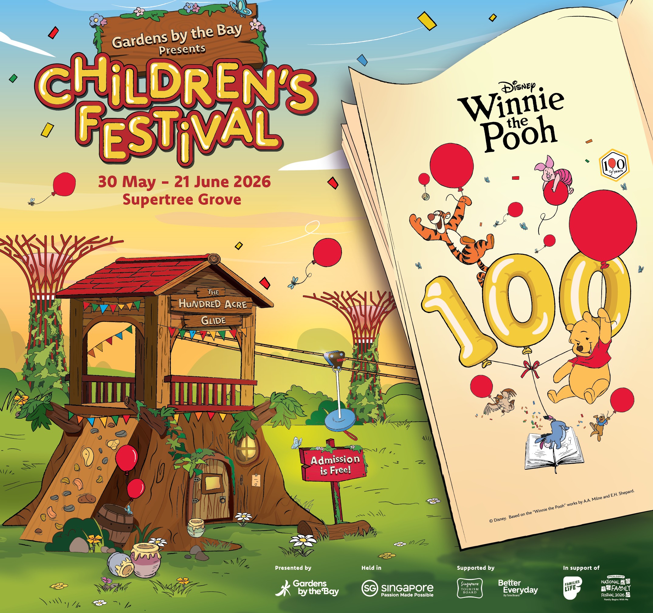 Gardens by the Bay giới thiệu hai chương trình trải nghiệm chủ đề Disney mới dành cho gia đình