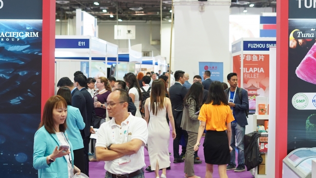 Hội chợ Thủy sản châu Á Seafood Expo Asia sẽ giới thiệu các đại diện là các nhà triển lãm quốc tế lớn nhất tại sự kiện năm 2024 ở Singapore