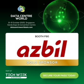 Azbil giới thiệu các giải pháp công nghệ với tư cách Nhà tài trợ Vàng tại Triển lãm Data Centre World Asia 2025