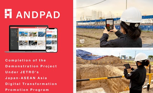 andpad hoan thanh du an thi diem tai viet nam