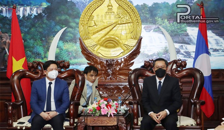Thúc đẩy hợp tác giữa hai tỉnh Thừa Thiên Huế và Salavan (Lào)